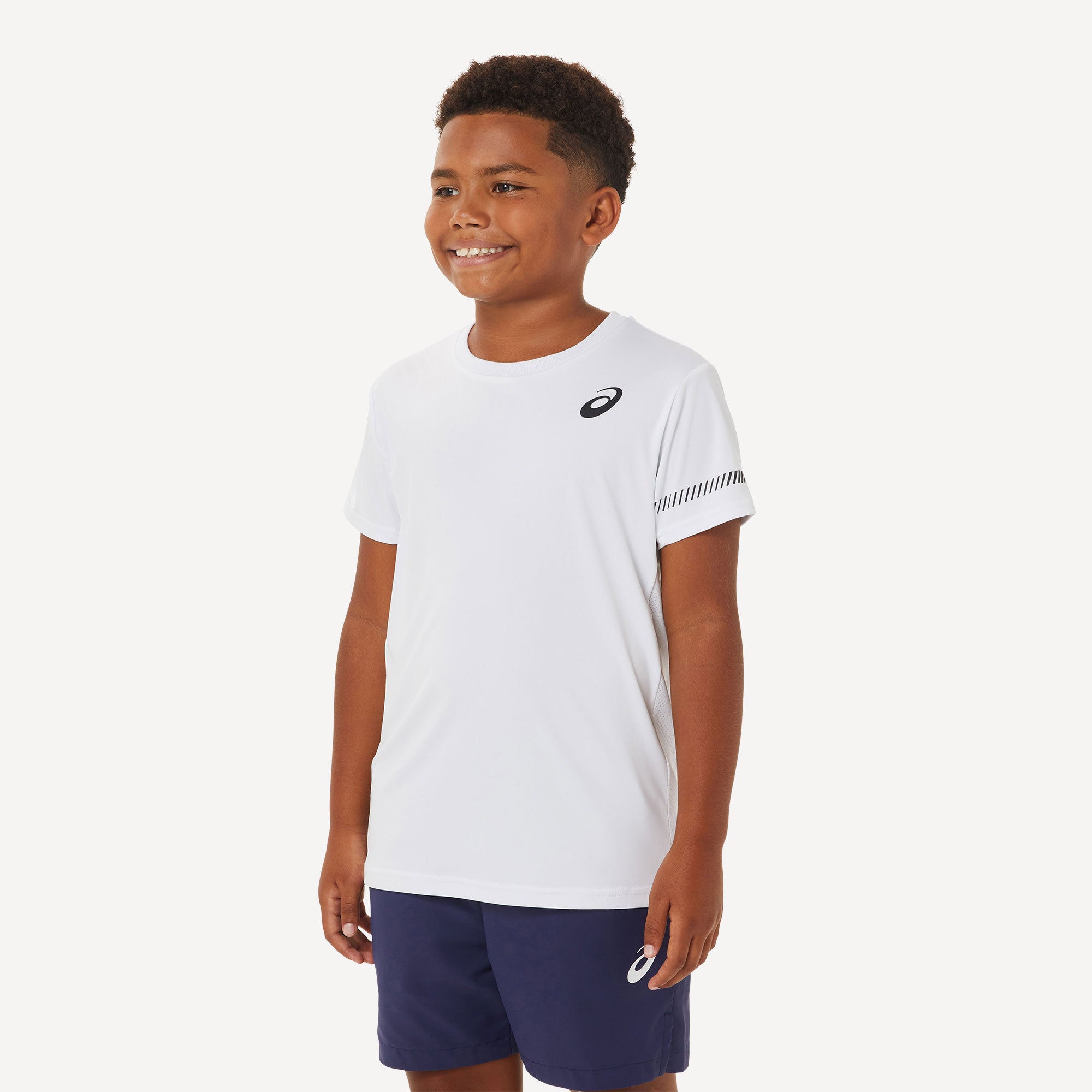 ASICS Boys' Tennis Shirt White (3)