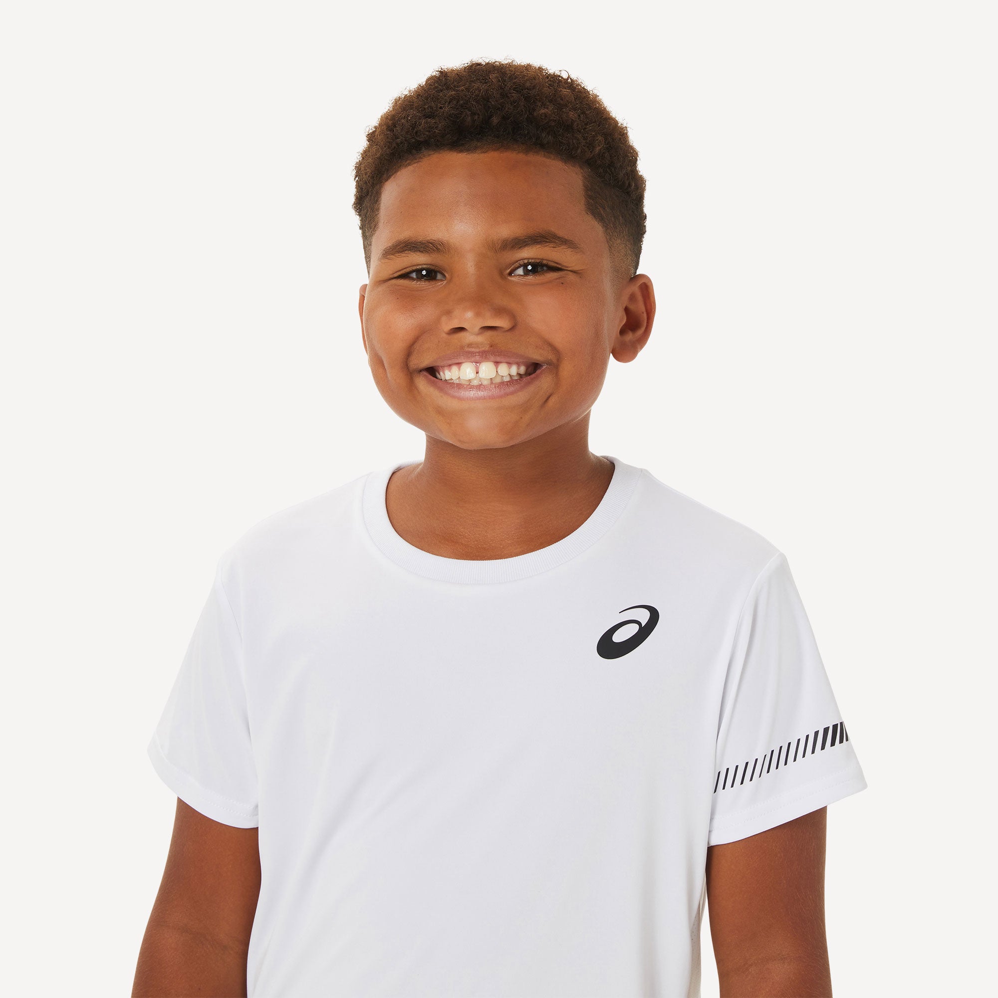 ASICS Boys' Tennis Shirt White (4)