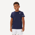 ASICS Boys' Tennis Shirt Blue (1)