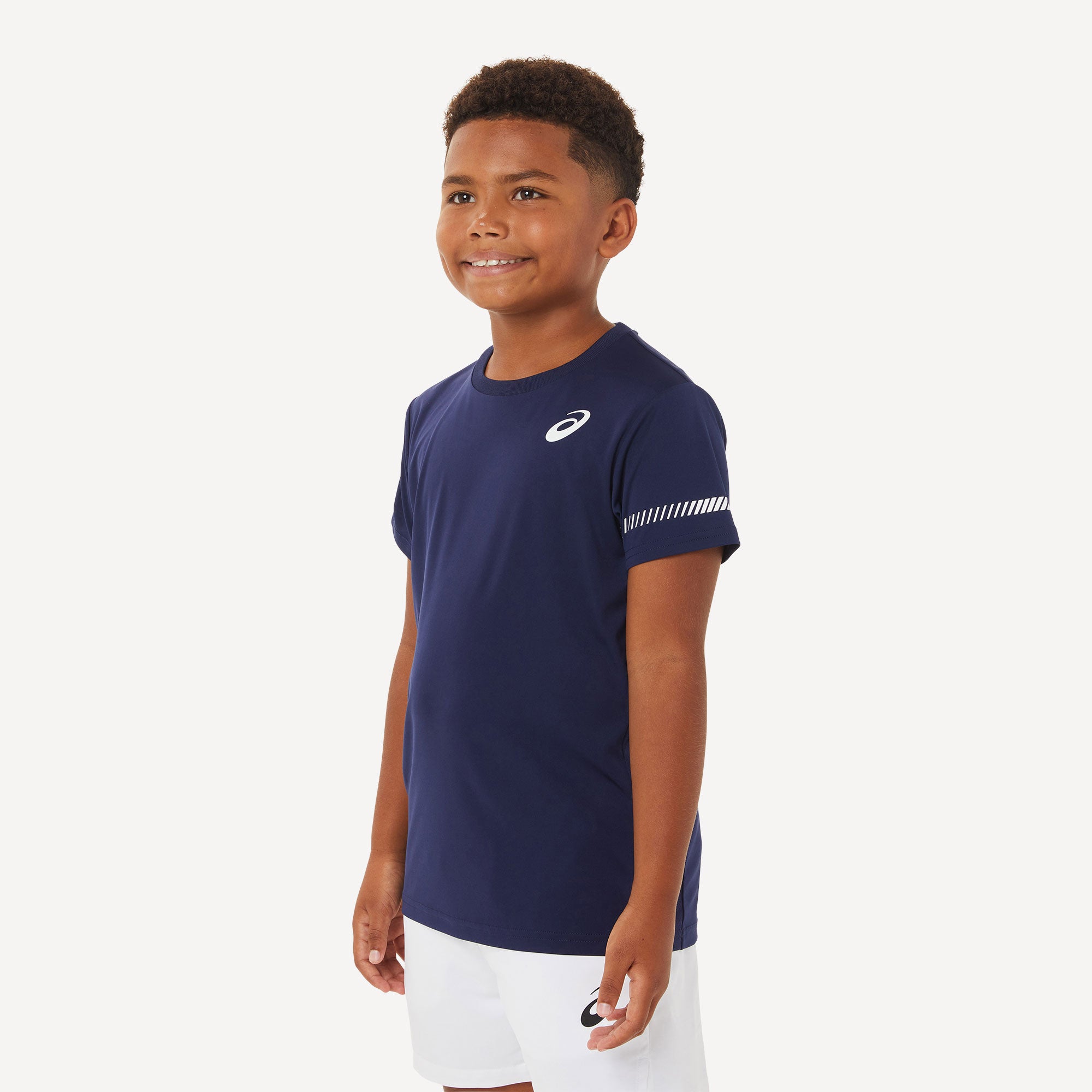 ASICS Boys' Tennis Shirt Blue (3)