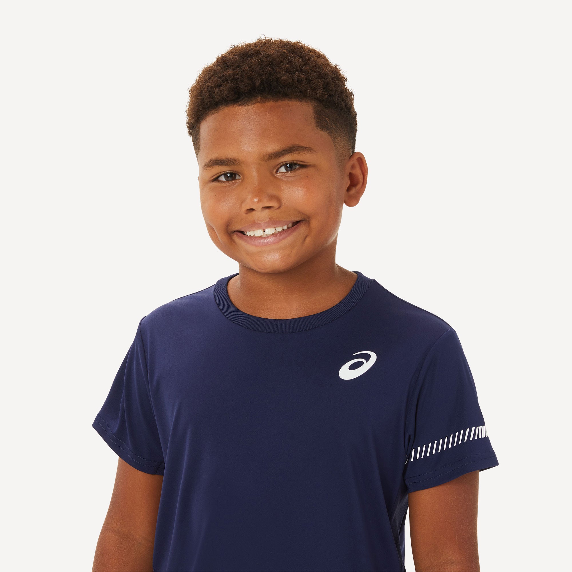 ASICS Boys' Tennis Shirt Blue (4)