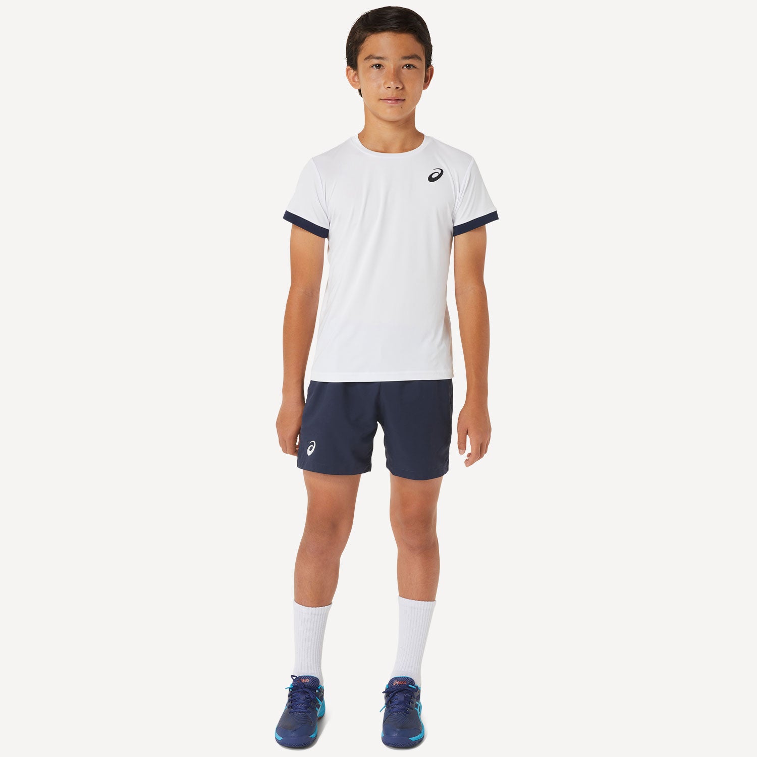ASICS Boys' Tennis Shirt White (5)
