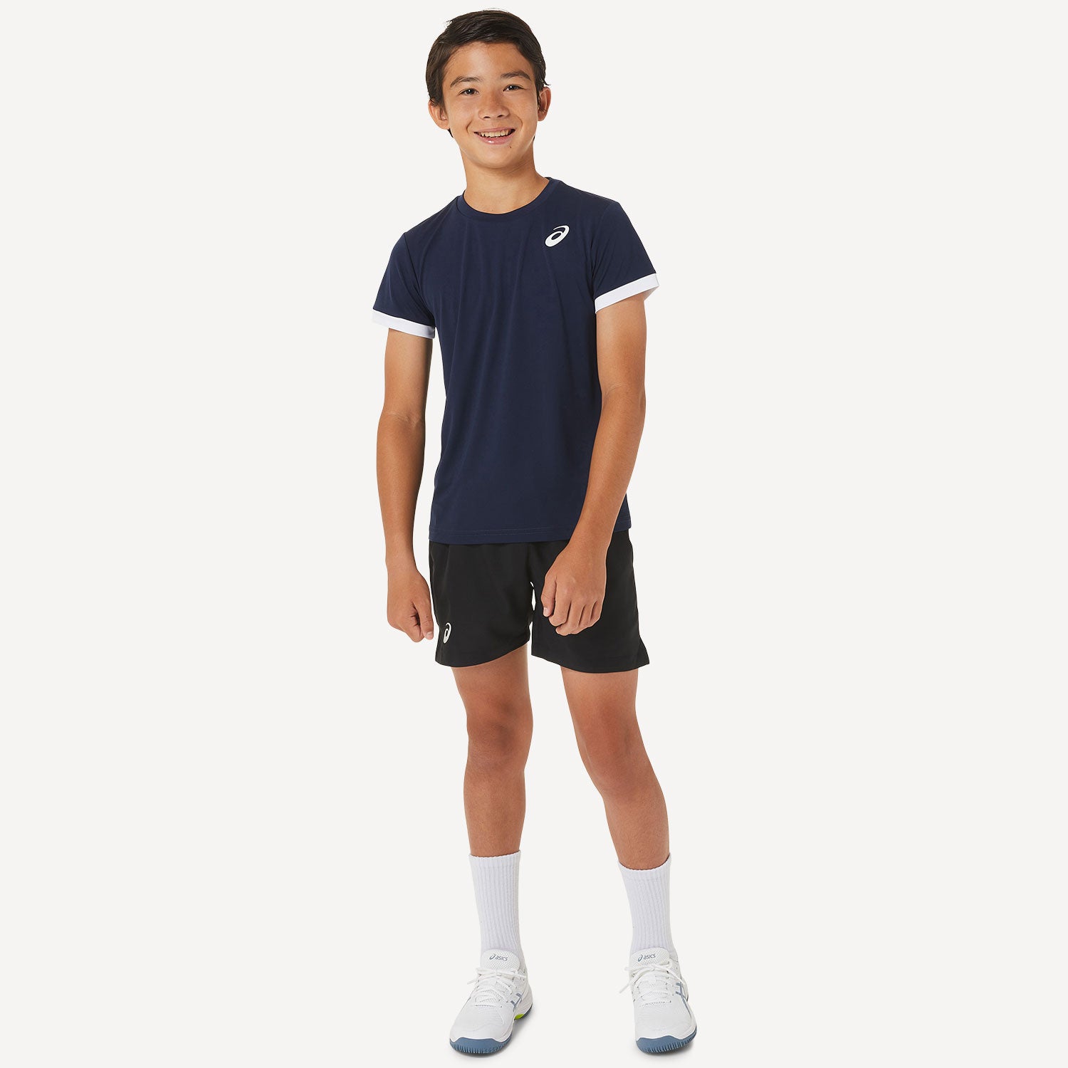 ASICS Boys' Tennis Shirt Blue (5)