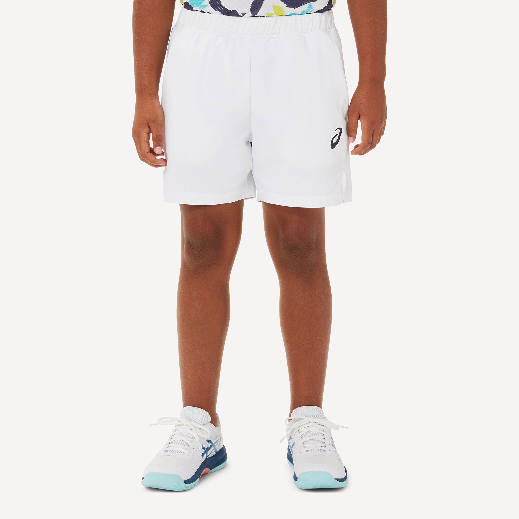 ASICS Boys' Tennis Shorts White (1)
