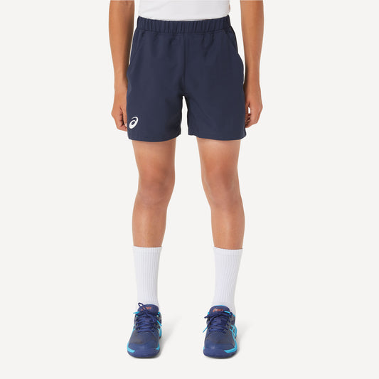 ASICS Boys' Tennis Shorts Blue (1)