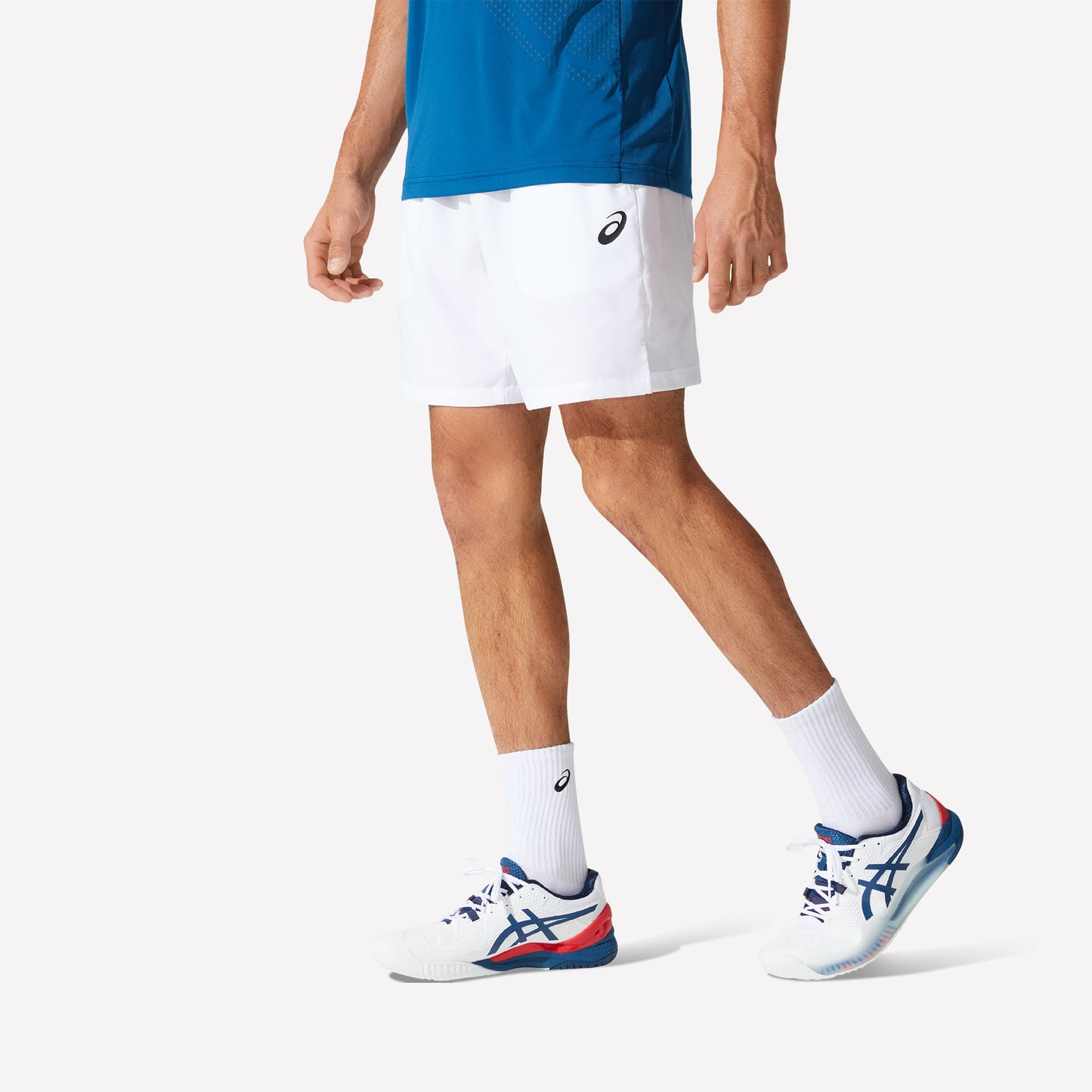 ASICS Court Men's 7-Inch Tennis Shorts White (4)
