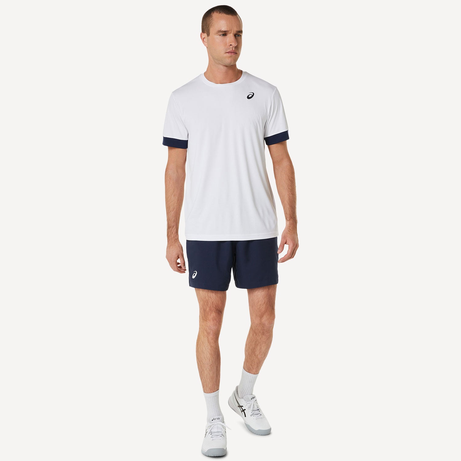 ASICS Court Men's 7-Inch Tennis Shorts Blue (7)