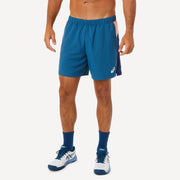 ASICS Court Men's Color Block Tennis Shorts Blue (1)