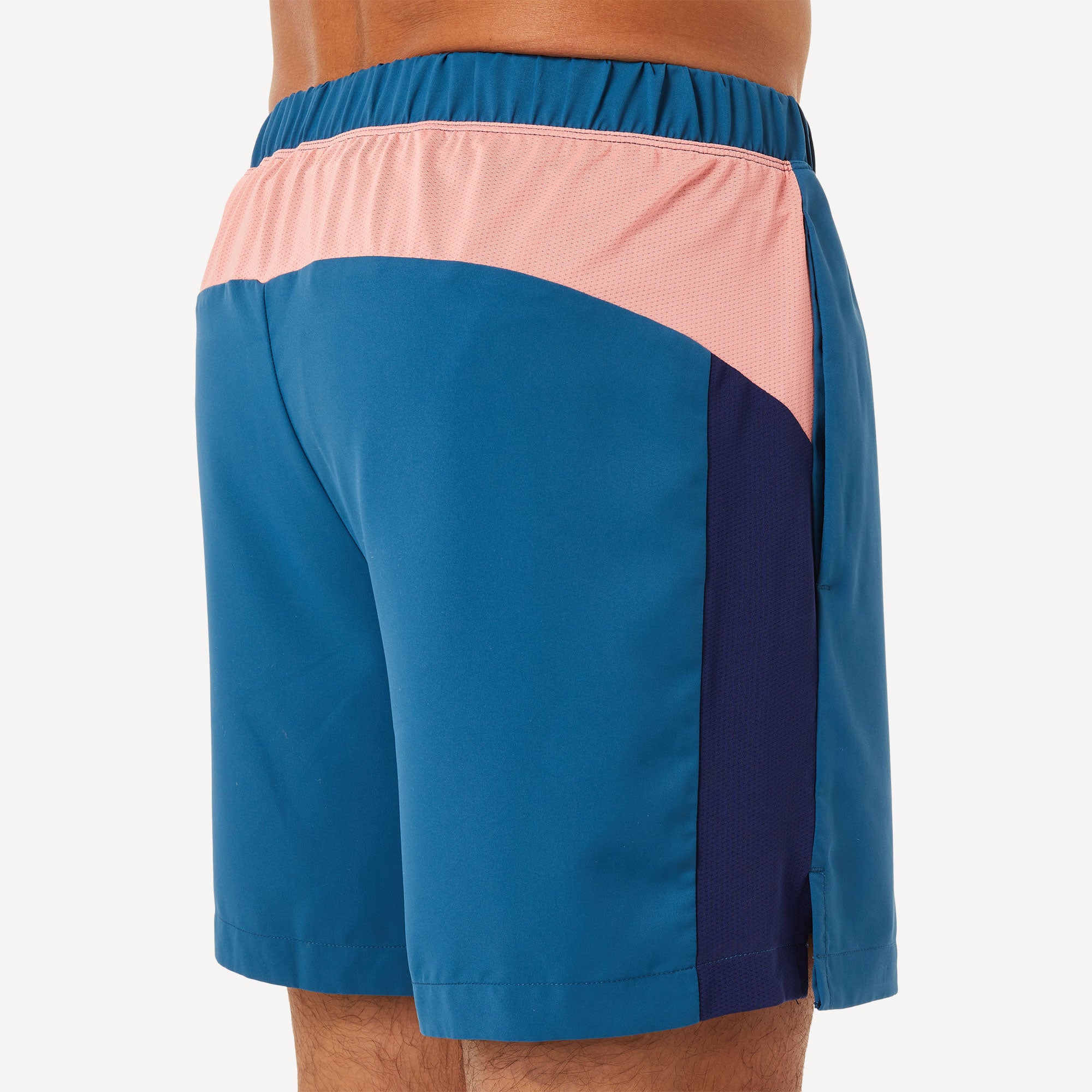 ASICS Court Men's Color Block Tennis Shorts Blue (6)