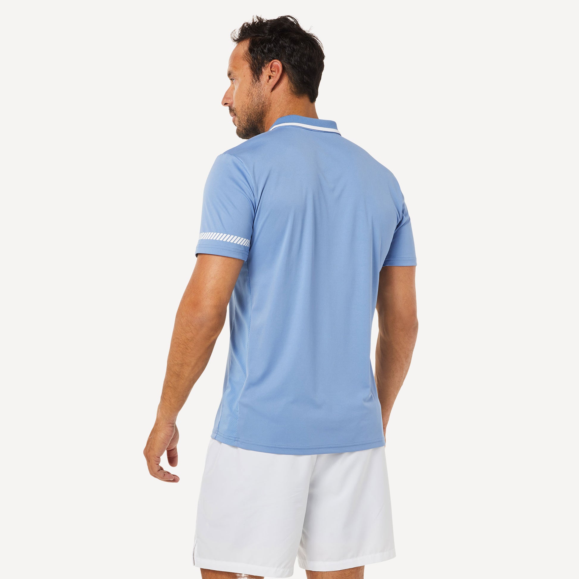 ASICS Court Men's Tennis Polo Blue (2)