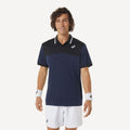 ASICS Court Men's Tennis Polo Blue (1)