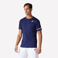 ASICS Court Men's Tennis Shirt Blue (1)