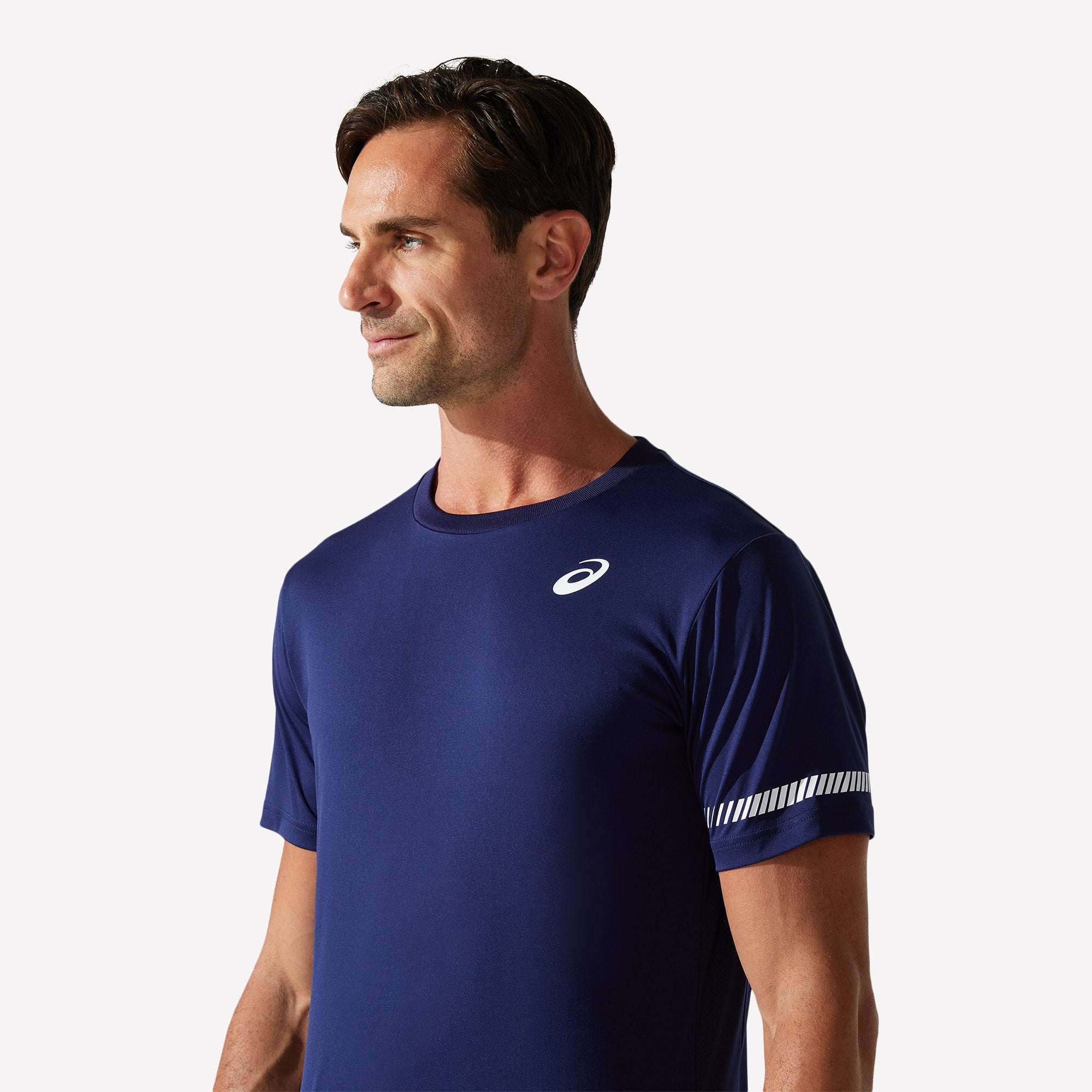ASICS Court Men's Tennis Shirt Blue (4)