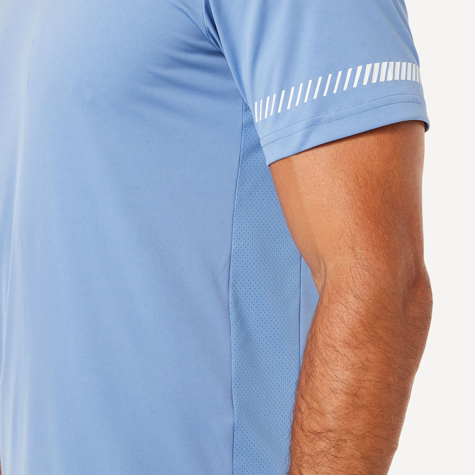 ASICS Court Men's Tennis Shirt Blue (5)