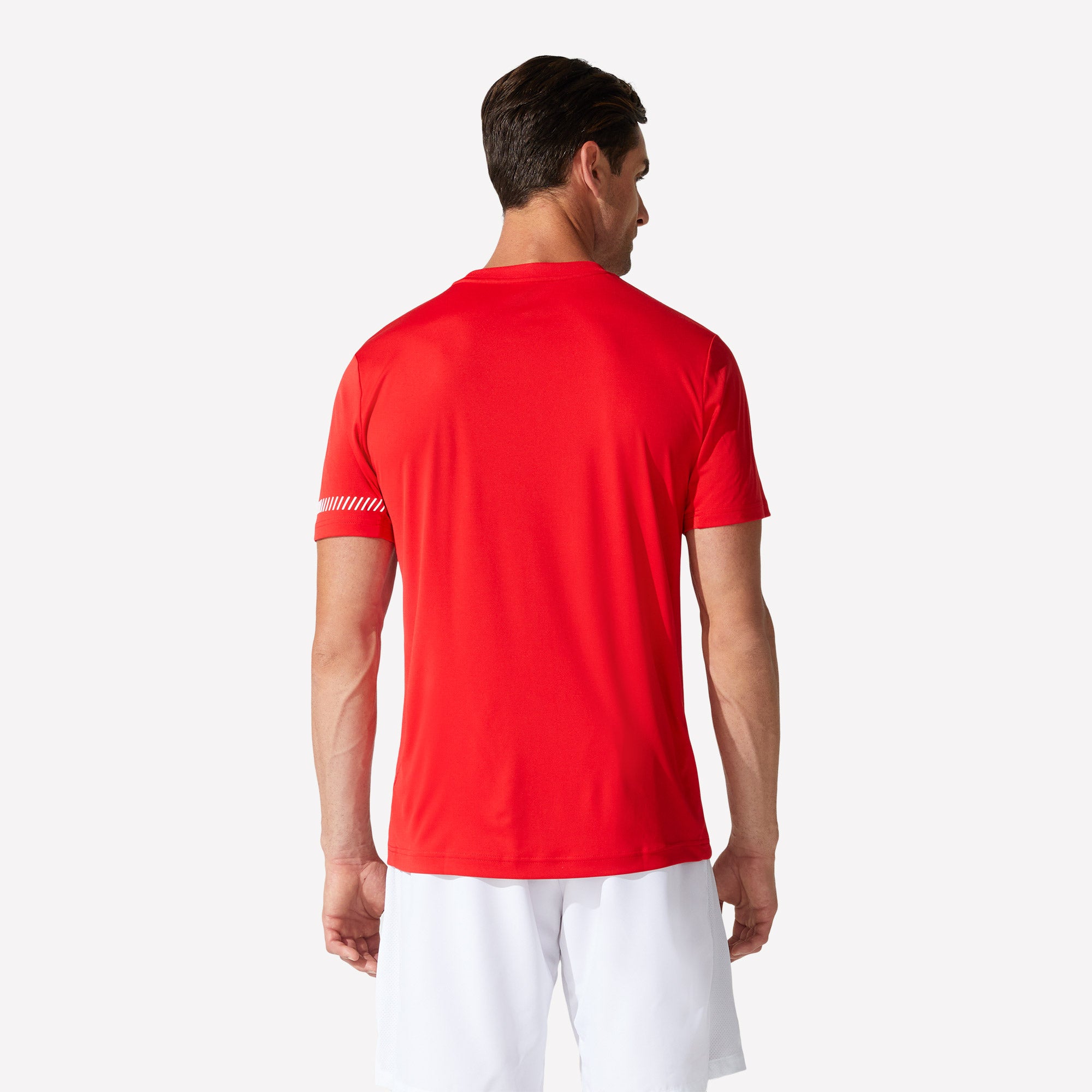 ASICS Court Men's Tennis Shirt Red (2)