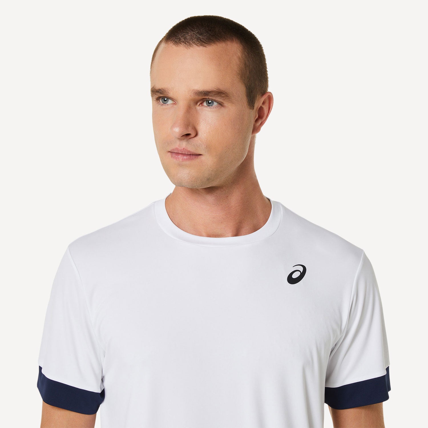 ASICS Court Men's Tennis Shirt White (4)