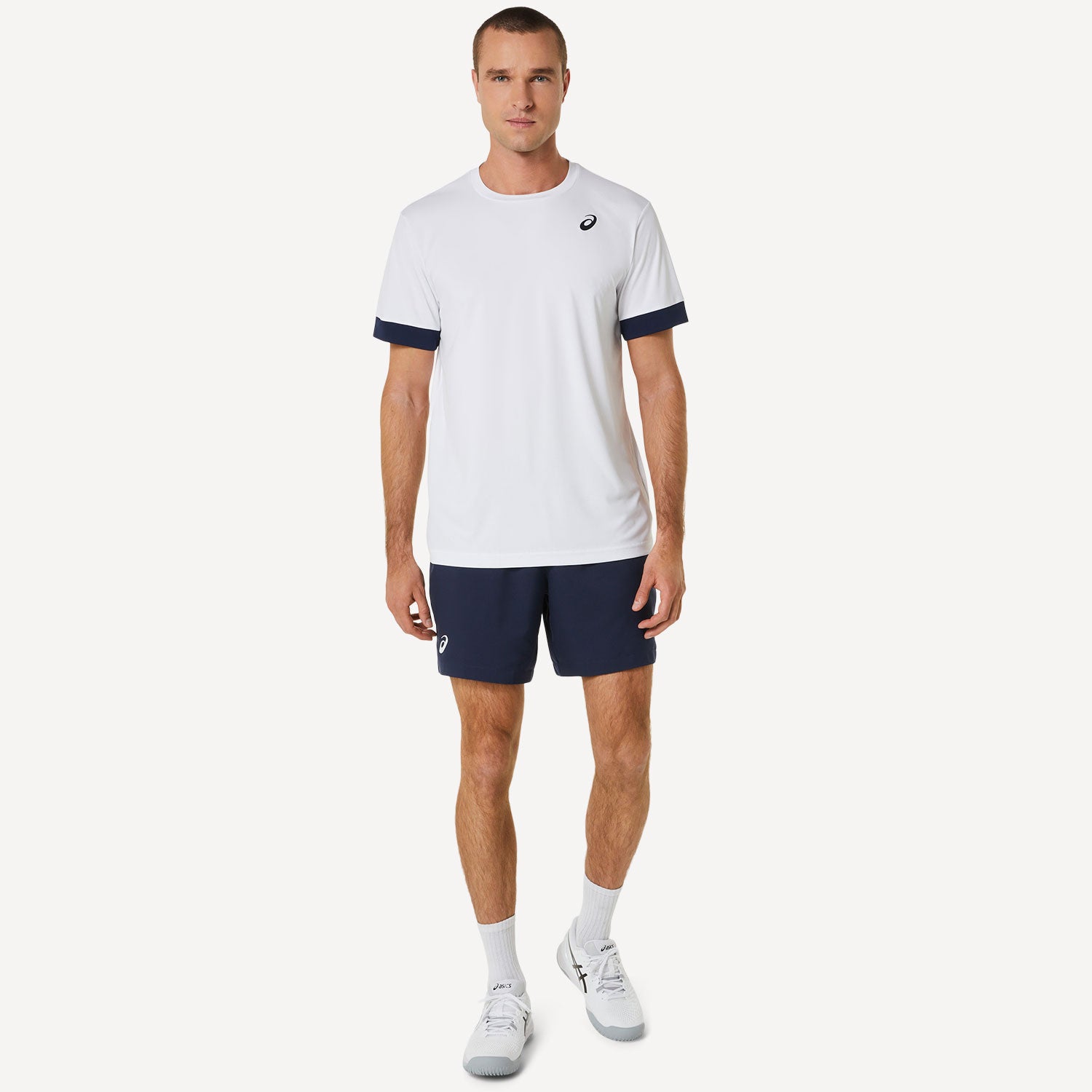 ASICS Court Men's Tennis Shirt White (5)