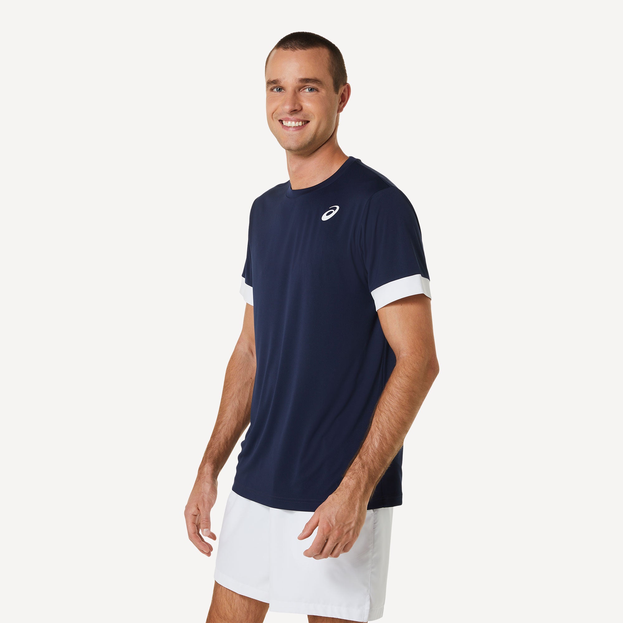 ASICS Court Men's Tennis Shirt Blue (3)