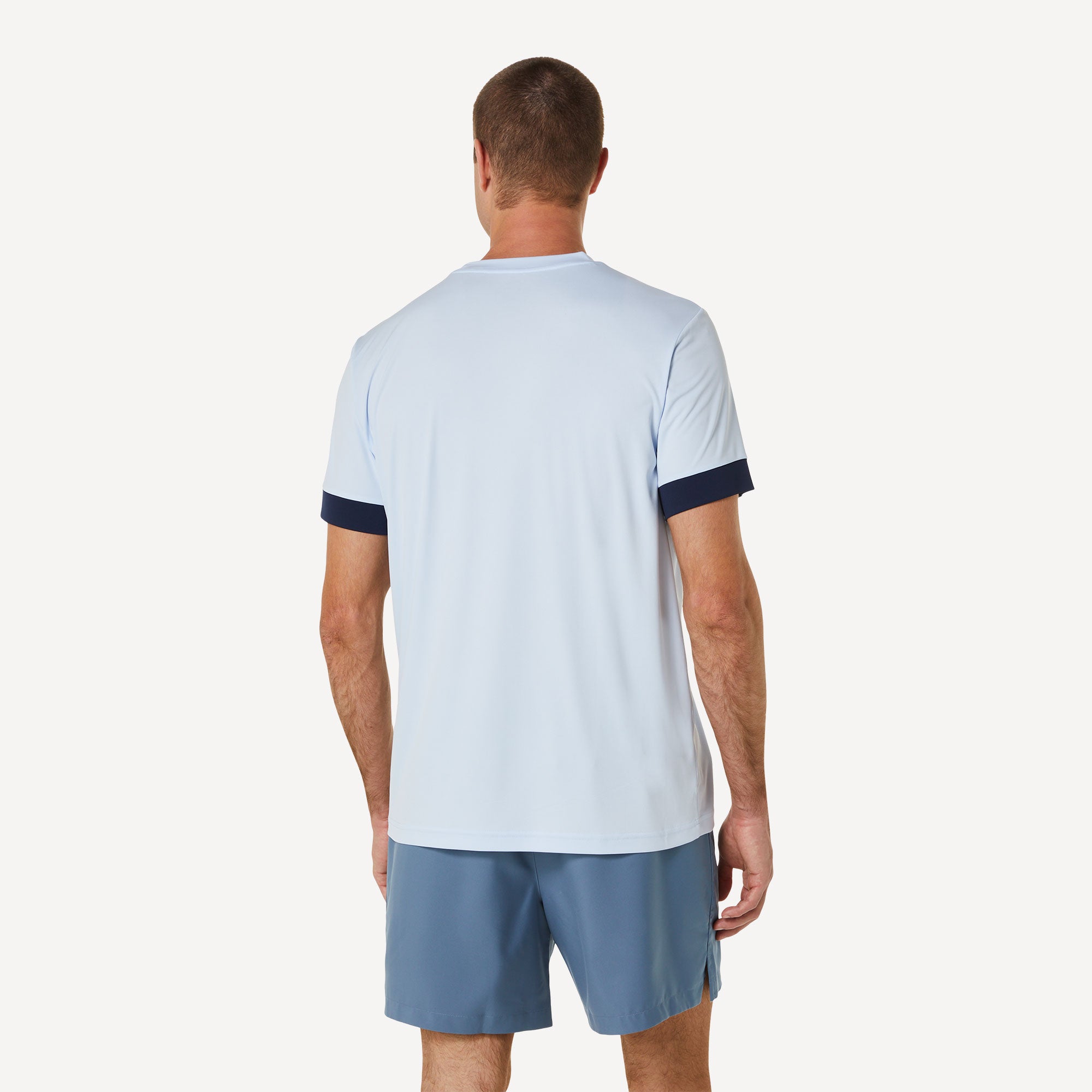 ASICS Court Men's Tennis Shirt Blue (2)