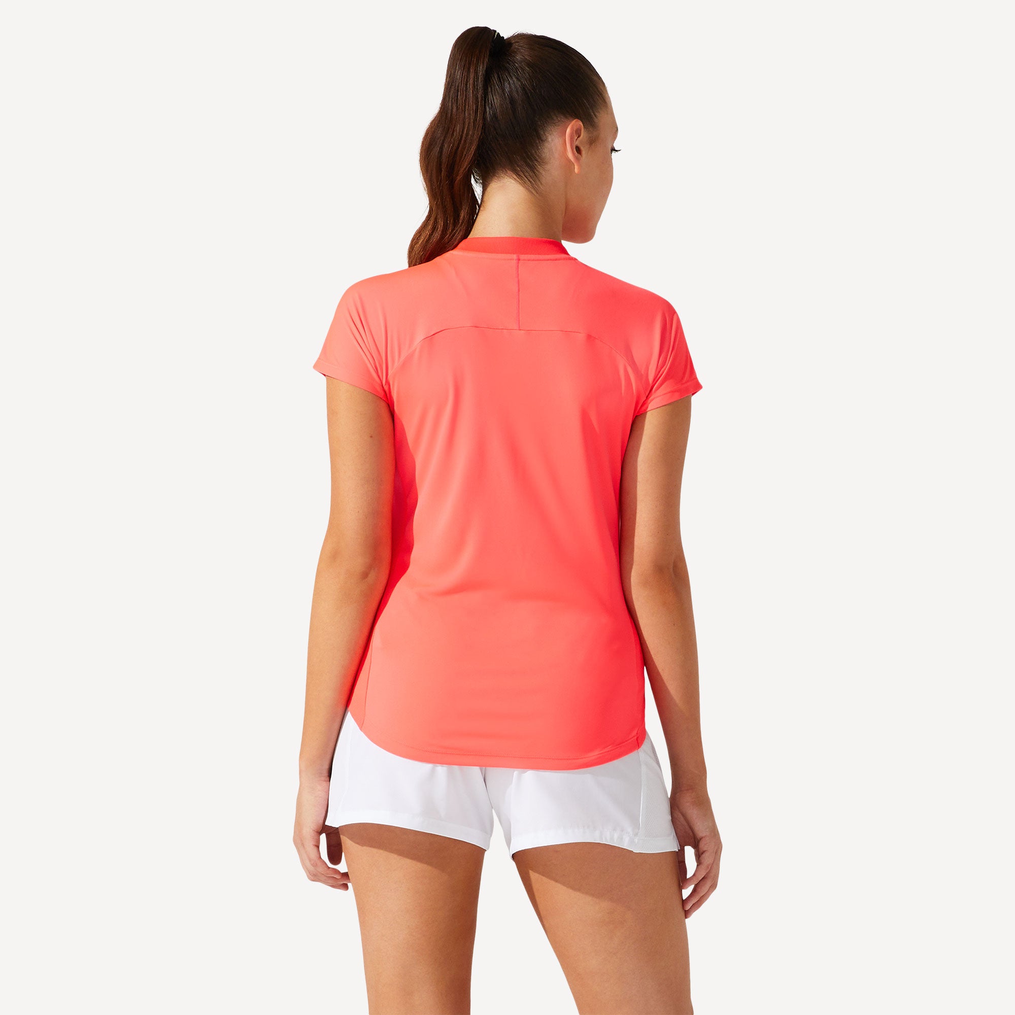 ASICS Court Women's Piping Tennis Shirt Pink (2)