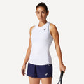 ASICS Court Women's Piping Tennis Tank White (1)