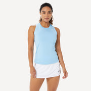 ASICS Court Women's Piping Tennis Tank Blue (1)
