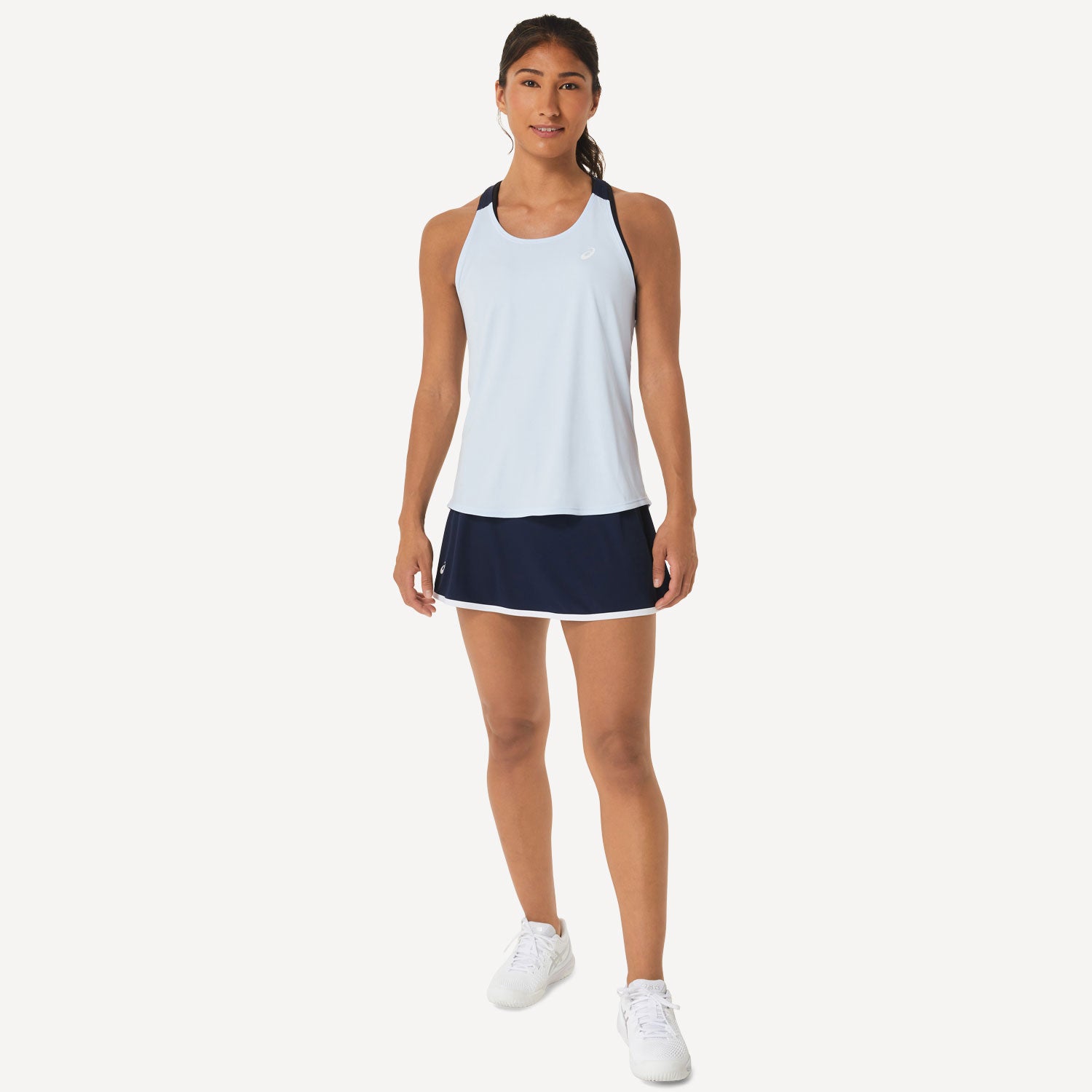 ASICS Court Women's Tennis Tank Blue (5)
