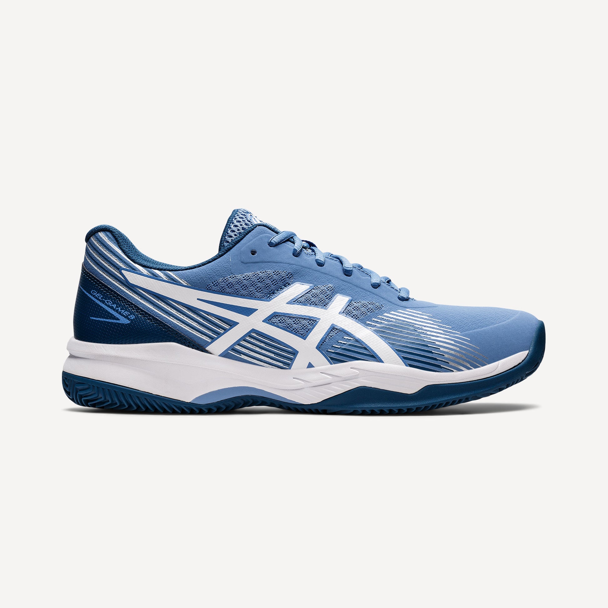 ASICS Gel-Game 8 Men's Clay Court Tennis Shoes Blue (1)
