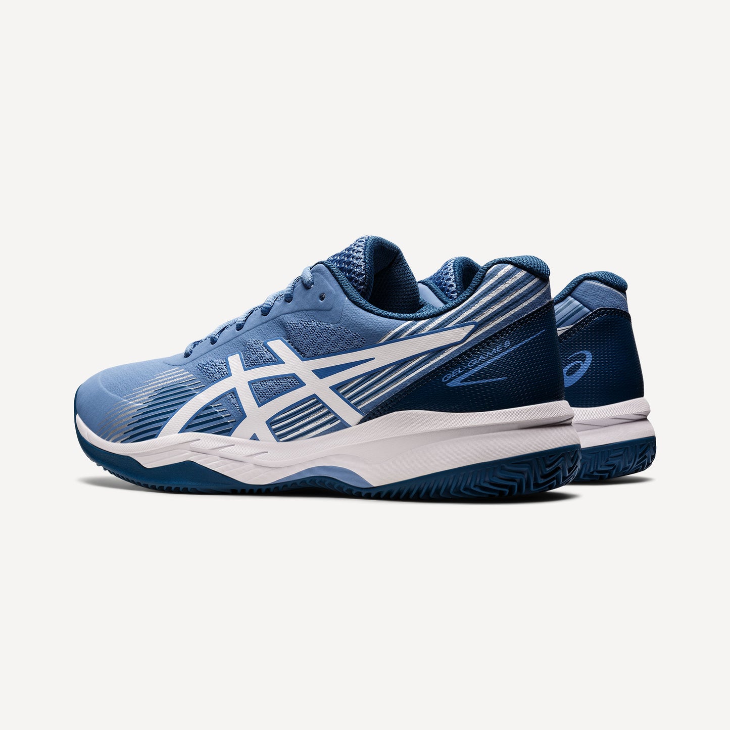 ASICS Gel-Game 8 Men's Clay Court Tennis Shoes Blue (5)
