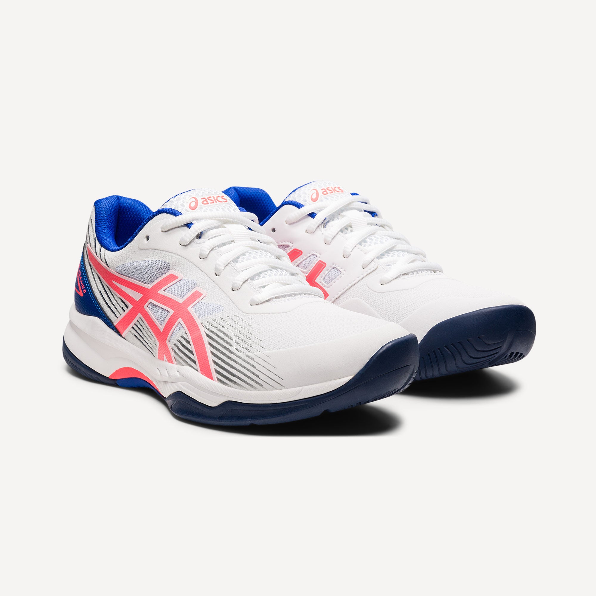 ASICS Gel-Game 8 Women's Hard Court Tennis Shoes White (4)