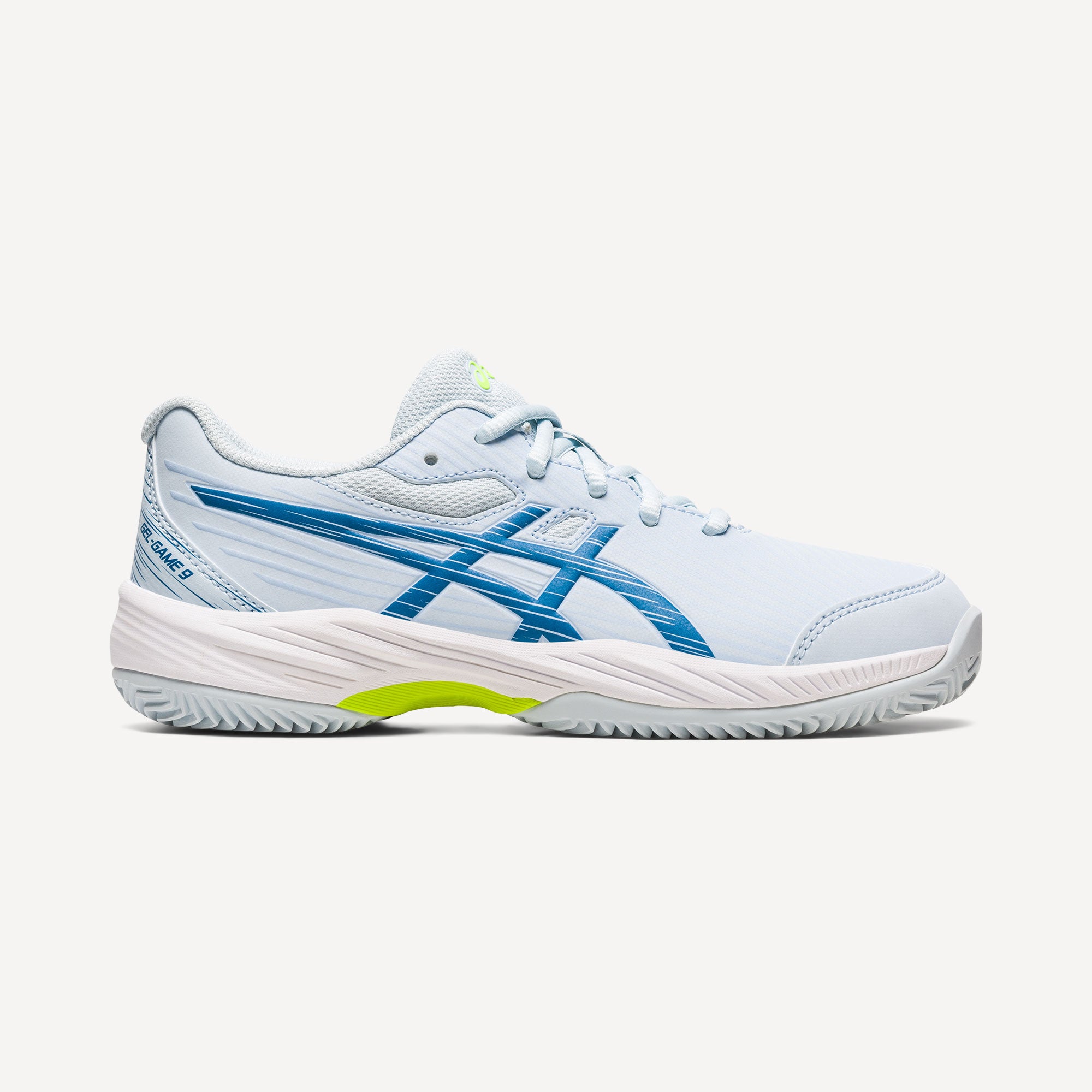 ASICS Gel-Game 9 Kids' Clay Court Tennis Shoes Blue (1)