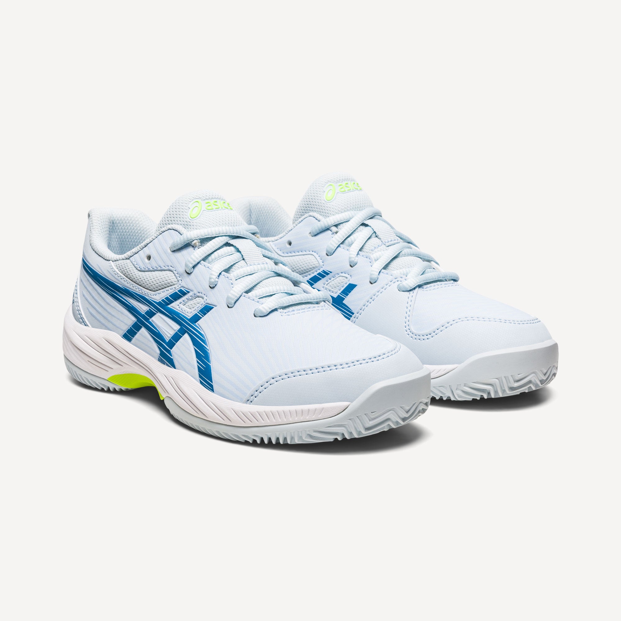 ASICS Gel-Game 9 Kids' Clay Court Tennis Shoes Blue (4)