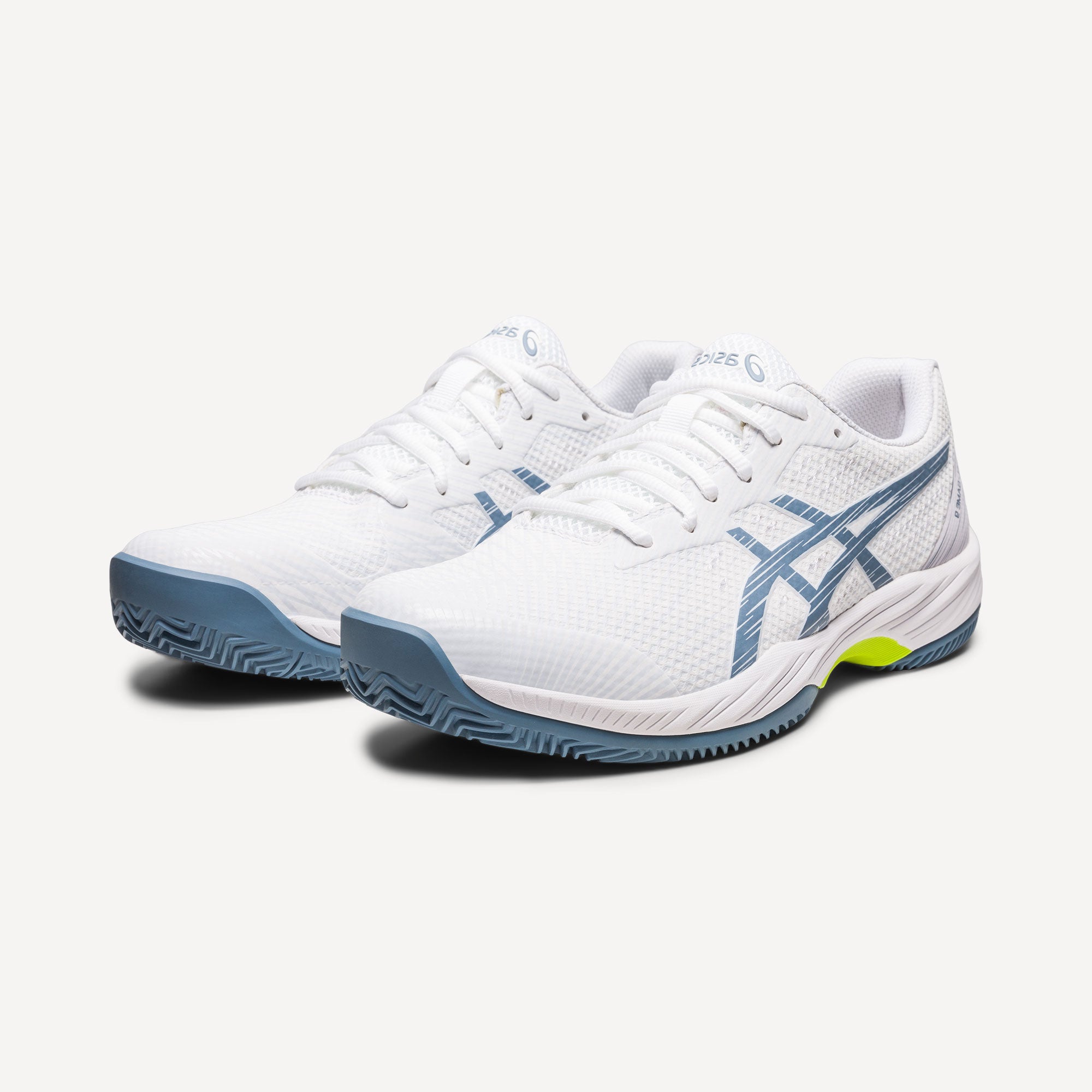 ASICS Gel-Game 9 Men's Clay Court Tennis Shoes White (4)