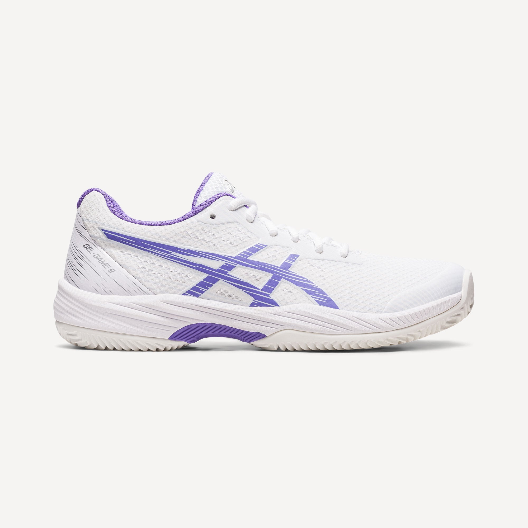 ASICS Gel-Game 9 Women's Clay Court Tennis Shoes White (1)