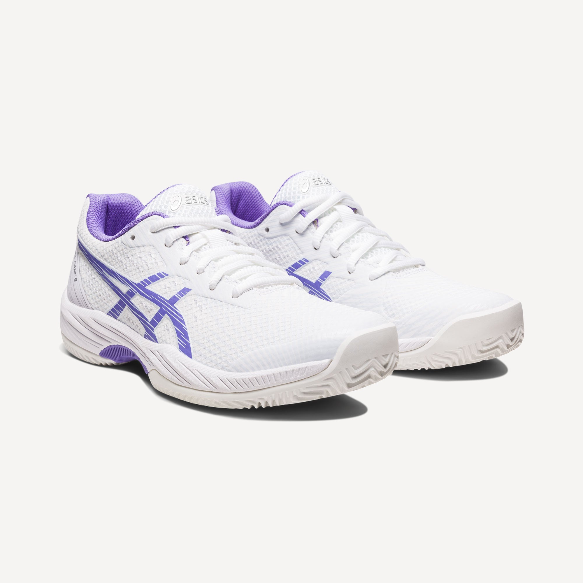 ASICS Gel-Game 9 Women's Clay Court Tennis Shoes White (4)