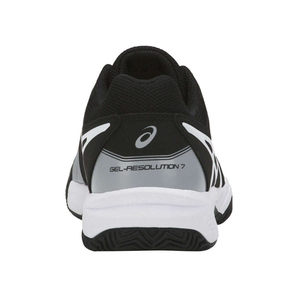ASICS Gel-Resolution 7 Kids' Clay Court Tennis Shoes Grey (4)