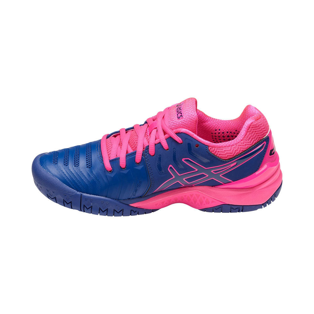 ASICS Gel-Resolution 7 Women's Hard Court Tennis Shoes Blue (3)