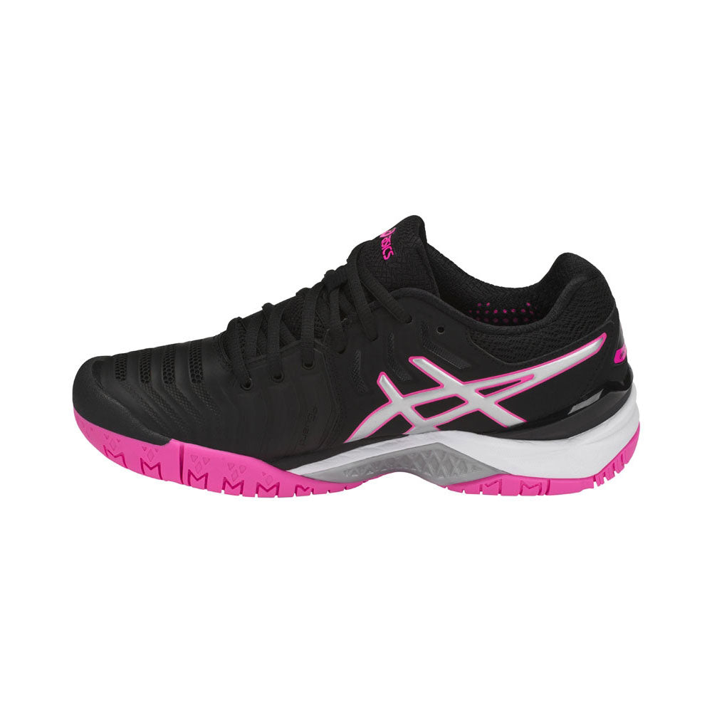 ASICS Gel-Resolution 7 Women's Hard Court Tennis Shoes Black (3)