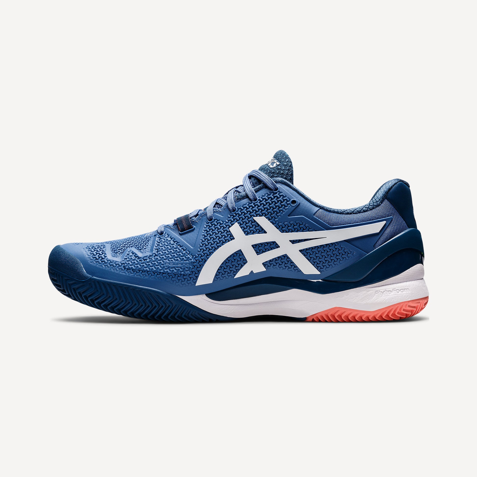 ASICS Gel-Resolution 8 Men's Clay Court Tennis Shoes Blue (3)