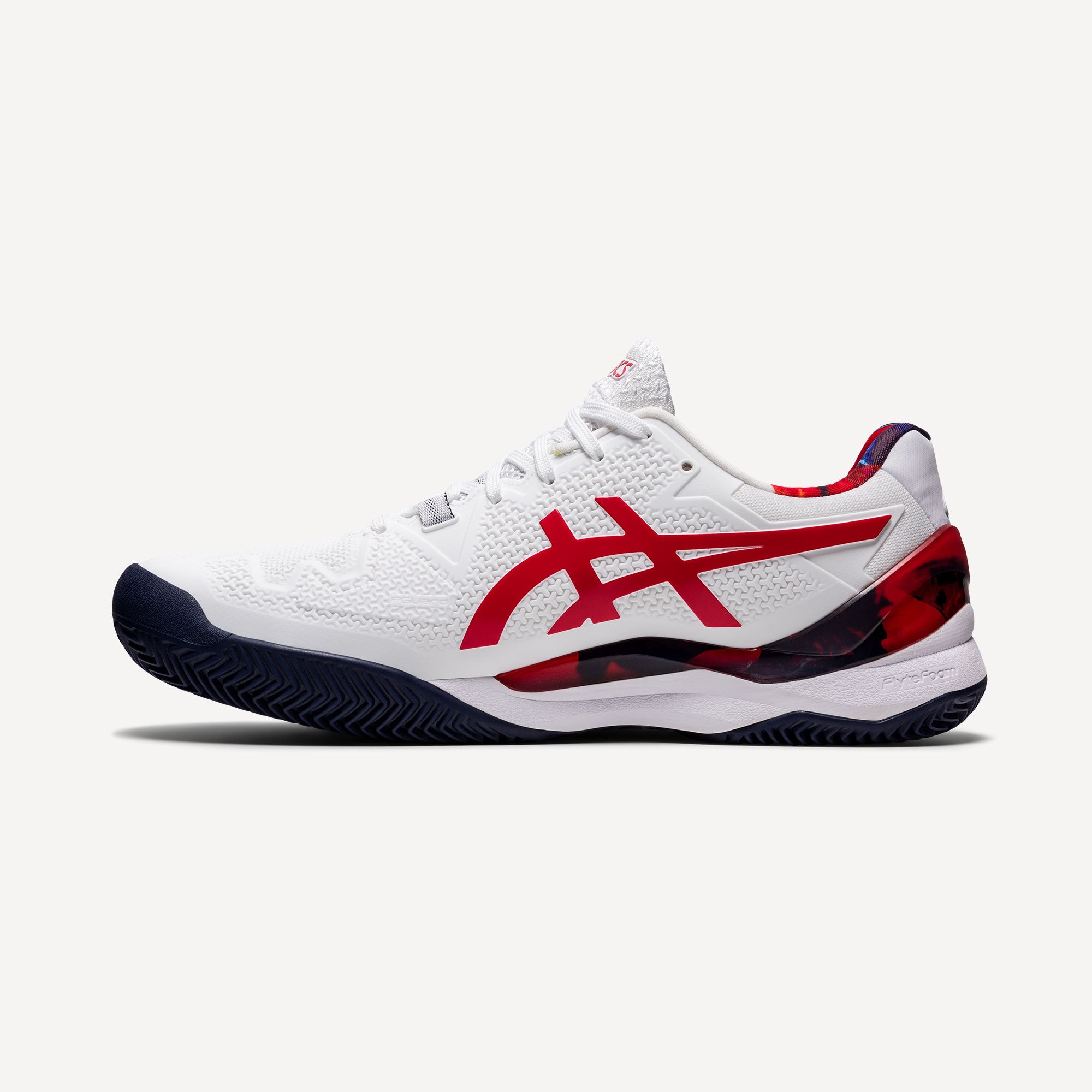 ASICS Gel-Resolution 8 Men's Clay Court Tennis Shoes White (3)