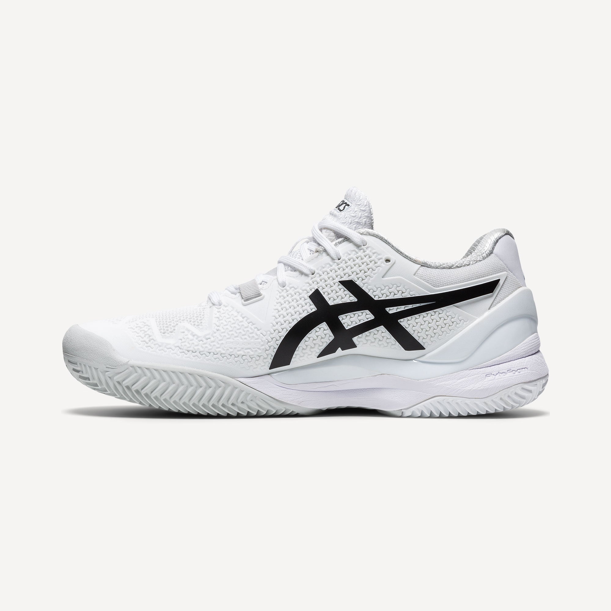 ASICS Gel-Resolution 8 Women's Clay Court Tennis Shoes White (3)