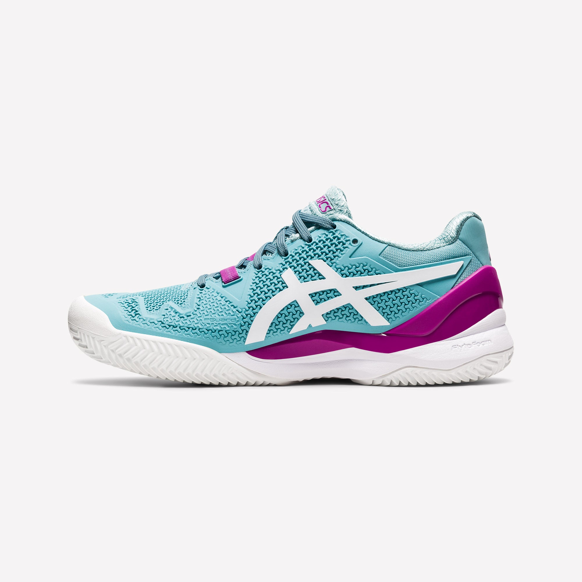 ASICS Gel-Resolution 8 Women's Clay Court Tennis Shoes Blue (3)