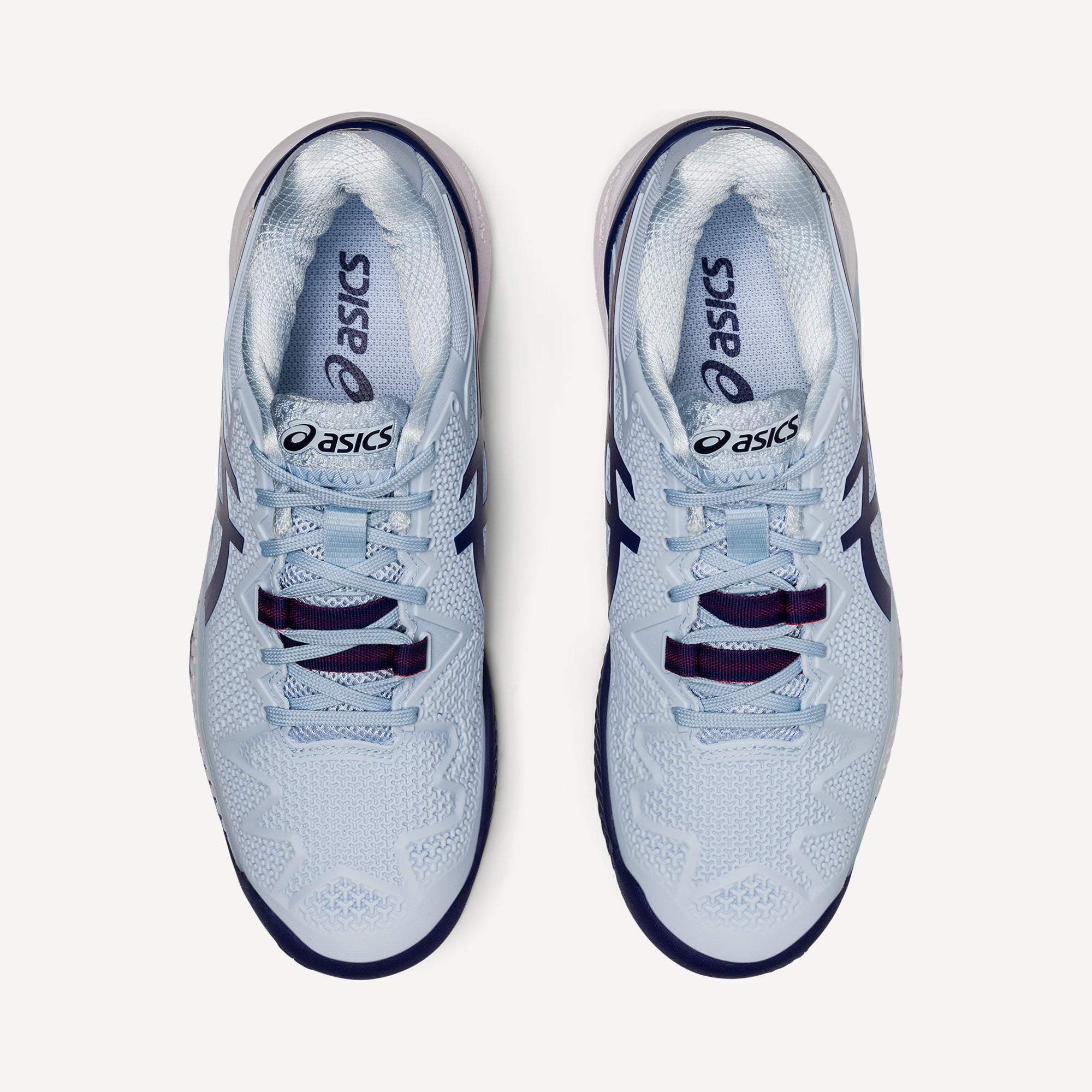 ASICS Gel-Resolution 8 Women's Clay Court Tennis Shoes Blue (7)