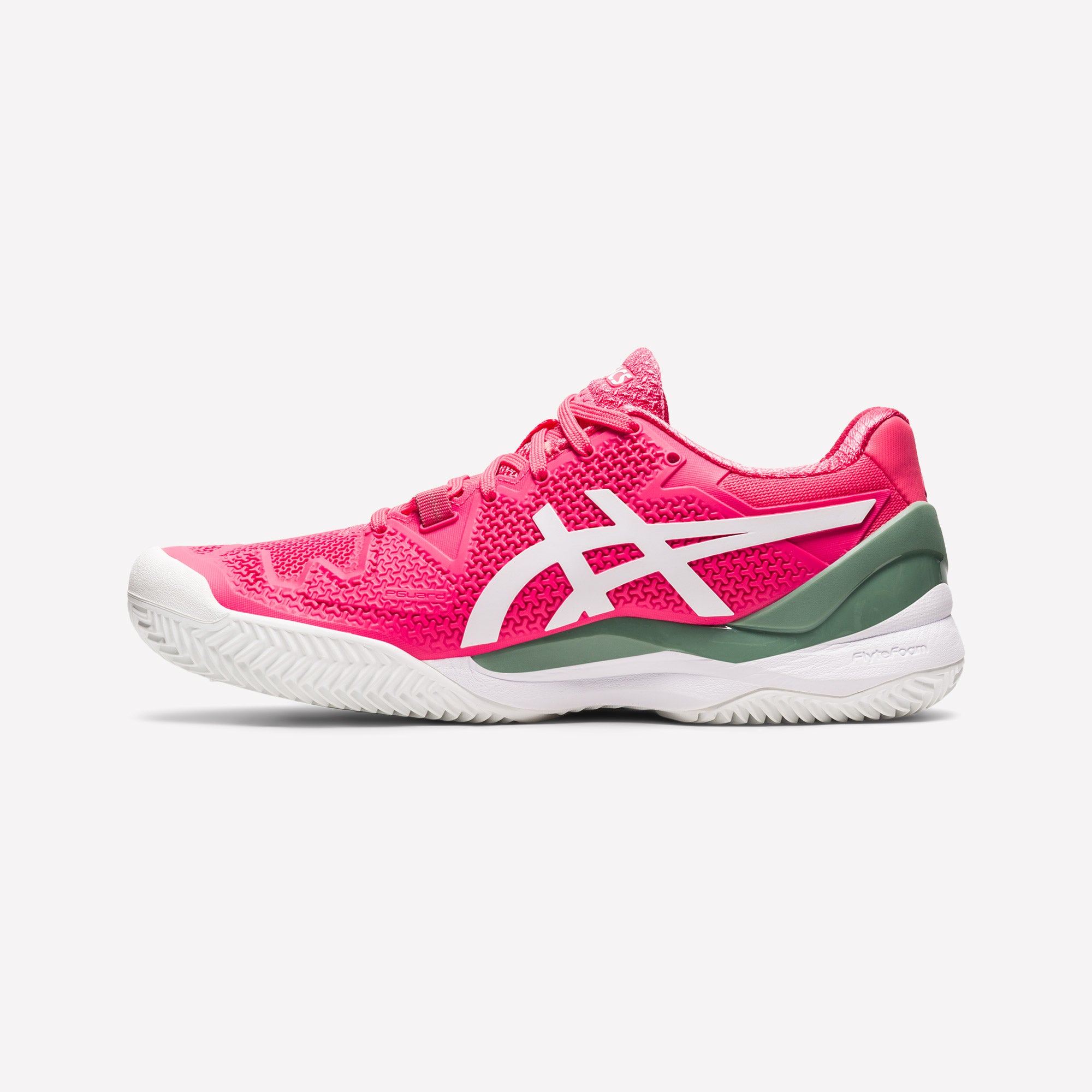 ASICS Gel-Resolution 8 Women's Clay Court Tennis Shoes Pink (3)