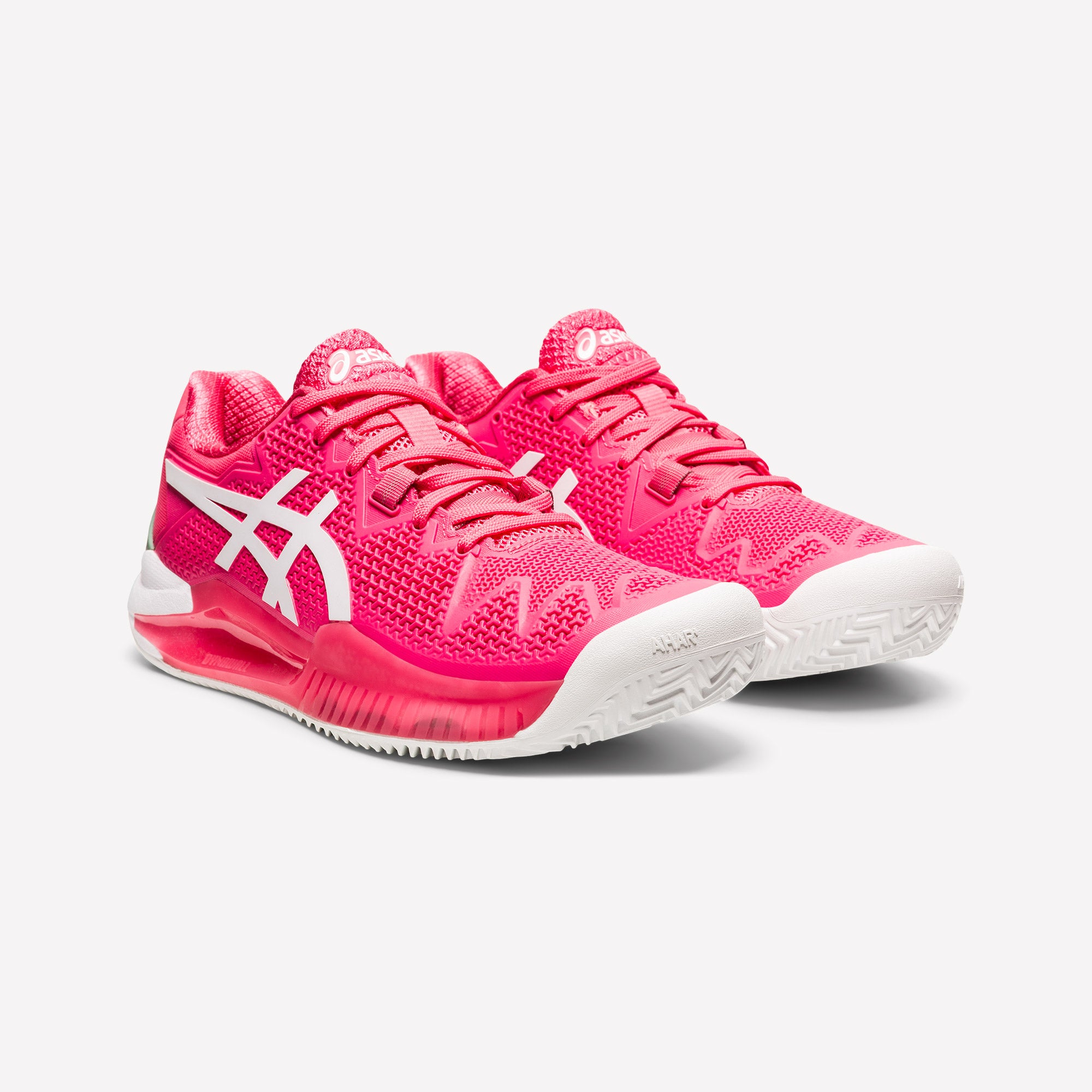ASICS Gel-Resolution 8 Women's Clay Court Tennis Shoes Pink (4)