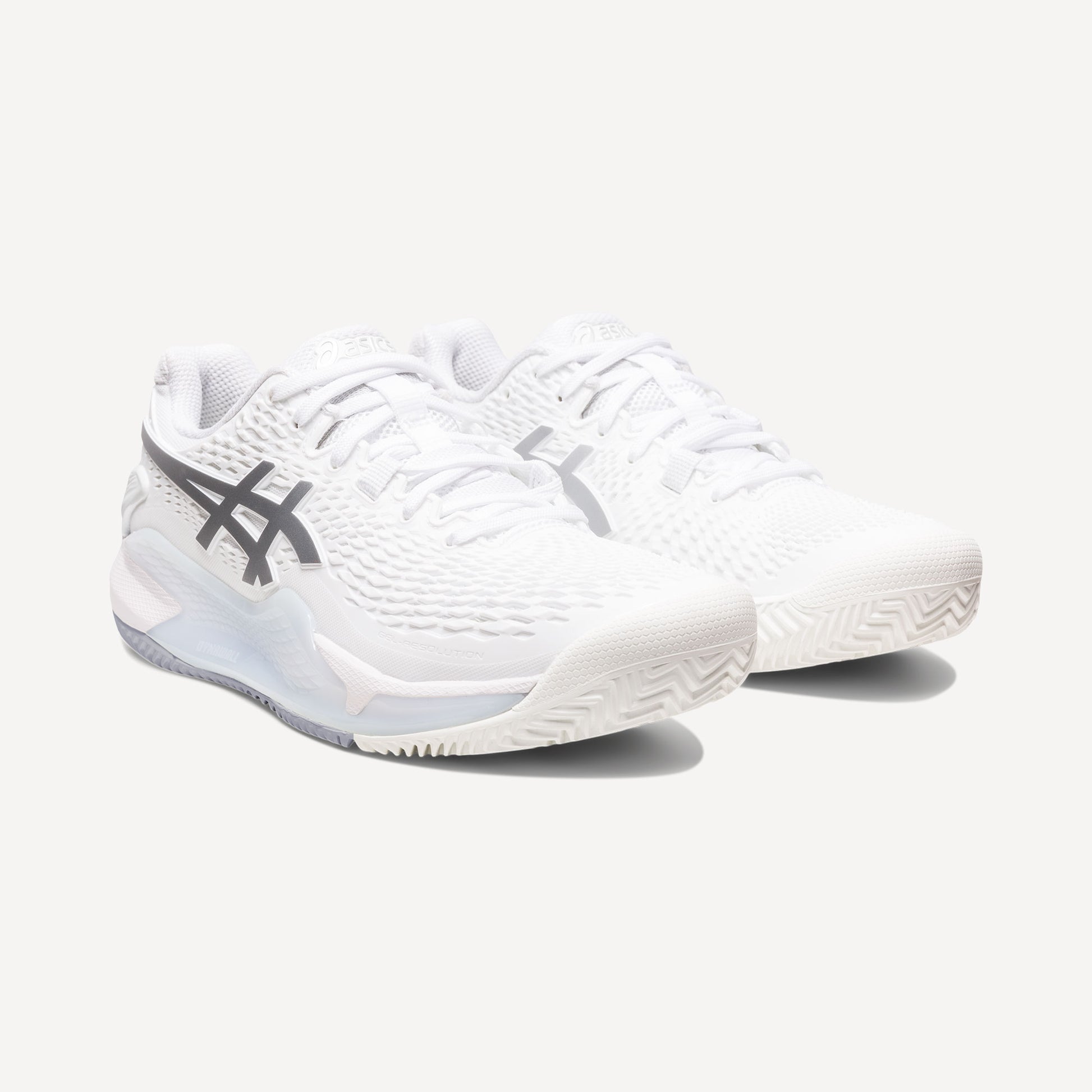 ASICS Gel-Resolution 9 Women's Clay Court Tennis Shoes White (4)