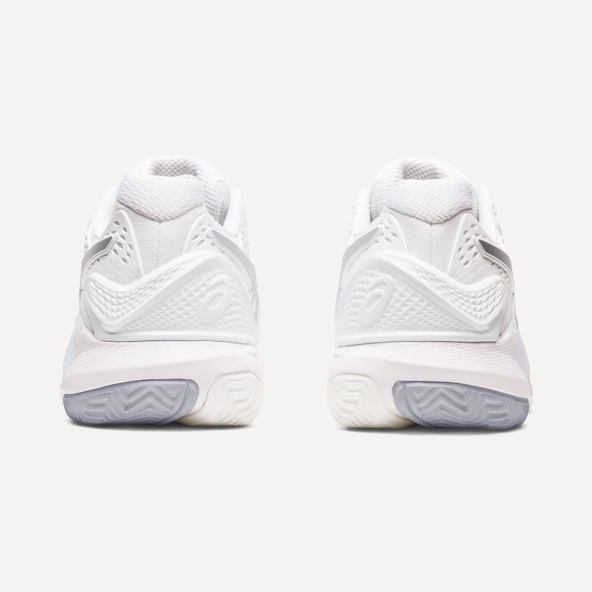 ASICS Gel-Resolution 9 Women's Clay Court Tennis Shoes White (6)