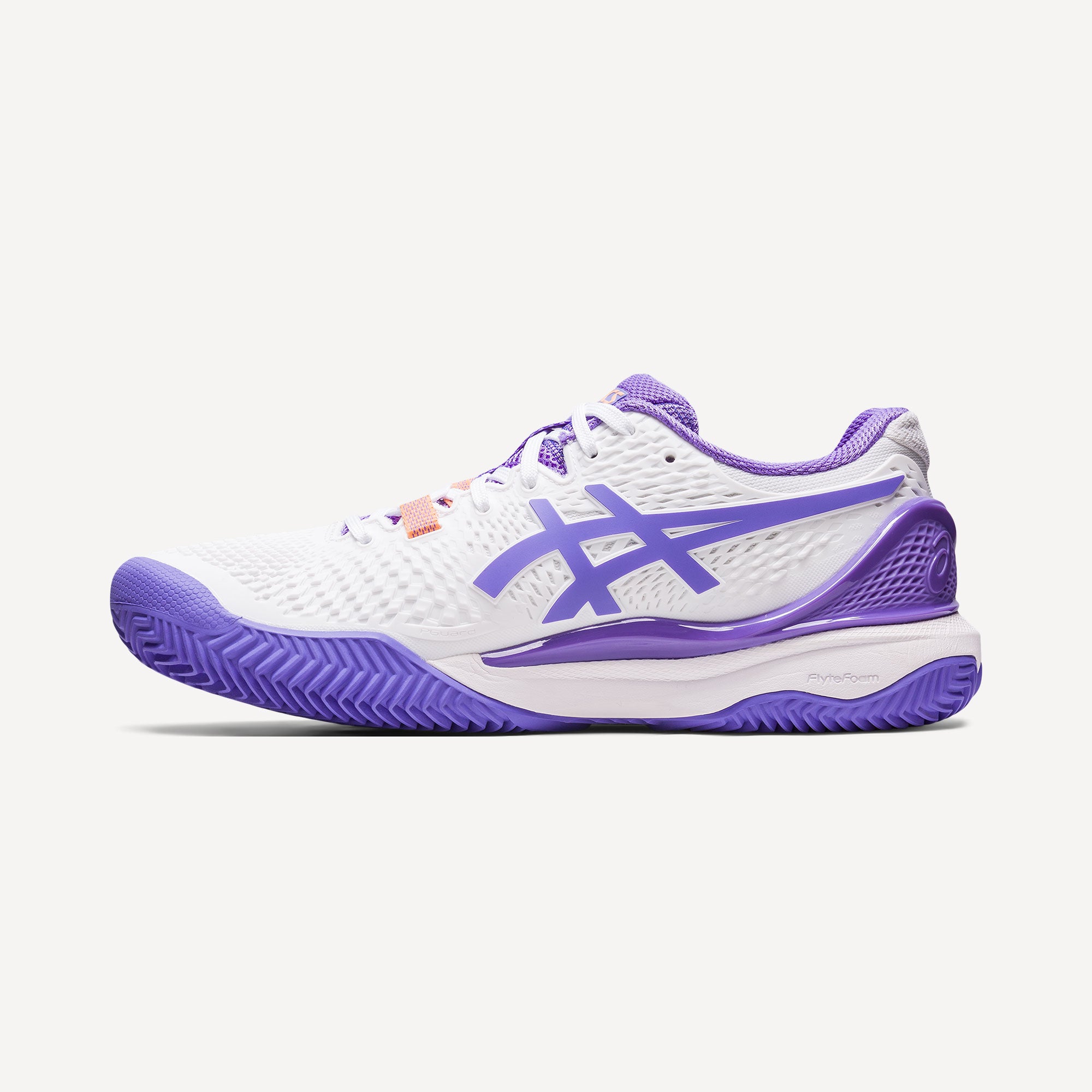 ASICS Gel-Resolution 9 Women's Clay Court Tennis Shoes White (3)
