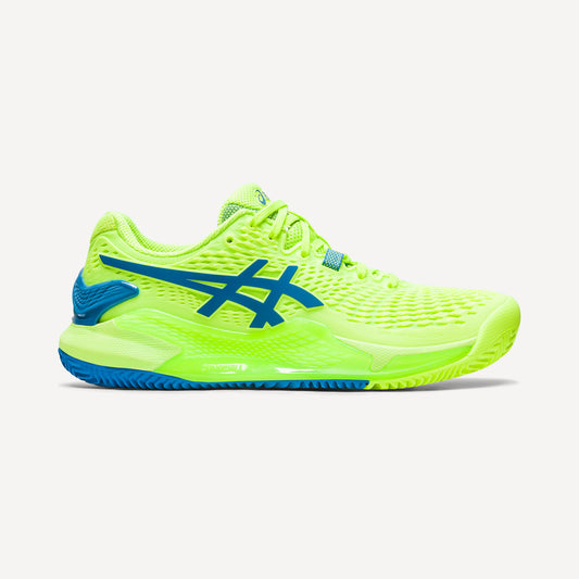 ASICS Gel-Resolution 9 Women's Clay Court Tennis Shoes Green (1)