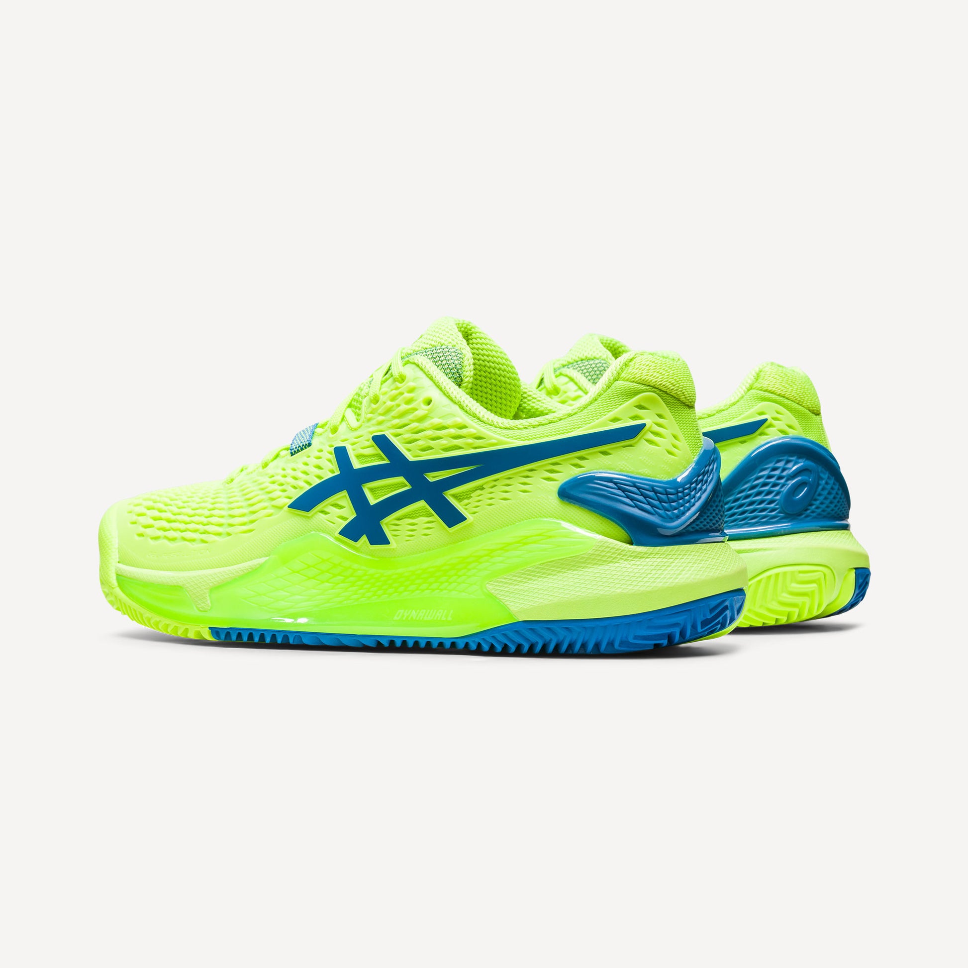 ASICS Gel-Resolution 9 Women's Clay Court Tennis Shoes Green (5)